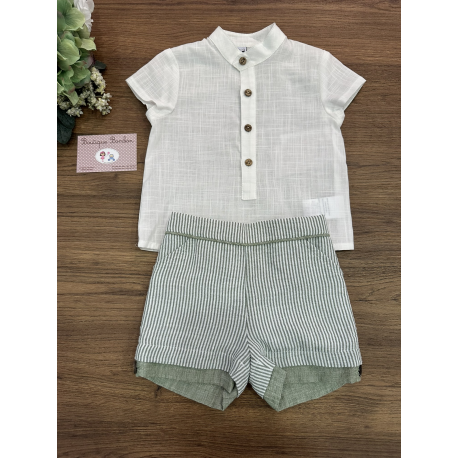 CONJUNTO BEBE MANGA CORTA , MARTA Y PAULA