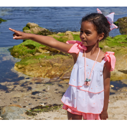 BRAGA VOLANTES MÁS BLUSA TOPITOS , LA MARTINICA