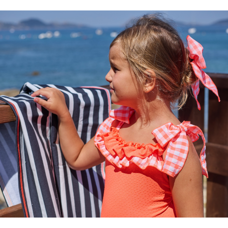 BAÑADOR NIÑA TIRANTES VICHY , LA MARTINICA