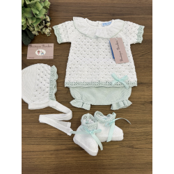 CONJUNTO CULOTTE PUNTO 4PIEZAS MIKONOS , MAC ILUSION