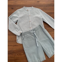 TRAJE INFANTIL NIÑO PANTALÓN BERMUDA , MARTA Y PAULA