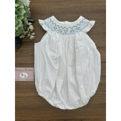 PELELE ALEX BORDADO CELESTE , TARTALETA