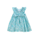 VESTIDO ROCIO TURQUESA ,TARTALETA