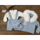 CONJUNTO DE PANTALÓN Y CHAQUETA 3PIEZAS , JULIANA