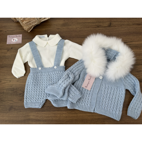 CONJUNTO DE PANTALÓN Y CHAQUETA 3PIEZAS , JULIANA