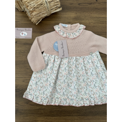 VESTIDO PUNTO/TELA , JULIANA