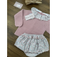 CONJUNTO BRAGUITA TELA 2PIEZAS , JULIANA