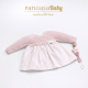 VESTIDO SOFT ROSA EMPOLVADO , PANGASA