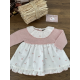 VESTIDO BIRD ROSA EMPOLVADO , PANGASA