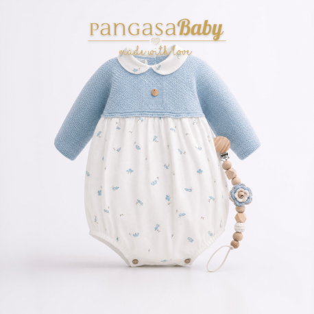 PELELE BIRD CELESTE EMPOLVADO , PANGASA