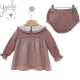 VESTIDO BEBE CON BRAGUITA , YOEDU
