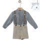 CONJUNTO NIÑO CON TIRANTES , YOEDU