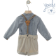 CONJUNTO NIÑO CON TIRANTES , YOEDU
