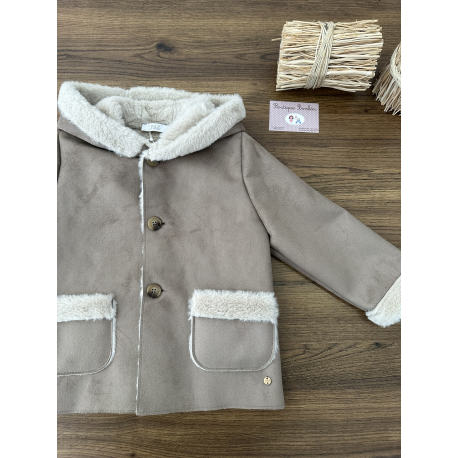 CHAQUETON PIEL VUELTA "TERRA" , PAZ RODRIGUEZ