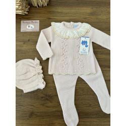 CONJUNTO POLAINA 3PIEZAS CUELLO BOLILLO "QUARZ CHARME", MAC ILUSIÓN