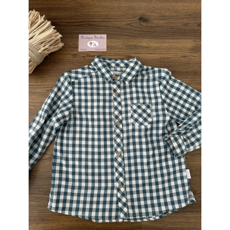 CAMISA TELA NIÑO MÁS PANTALÓN PANA NAVIA , MARTIN ARANDA