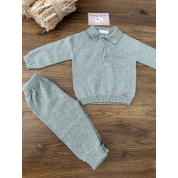 JERSEY PUNTO CUELLO POLO NIÑO MÁS PANT.LARGO PUNTO SIERO , MARTIN ARANDA