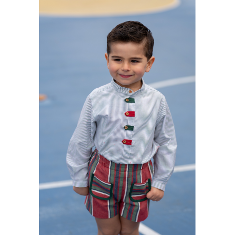 BLUSA BB MÁS PANTALÓN CORTO , JOSE VARÓN