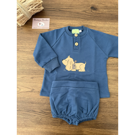 SUDADERA NIÑO FELPA PERRO MÁS ESTRICADO FELPA , PIO PIO