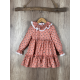 VESTIDO FLORES SALMON , MON PETIT