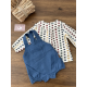 BLUSA MÁS PETO CORTO BEBE , COCOTE