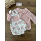 BLUSA MÁS PETO CORTO BEBE , COCOTE