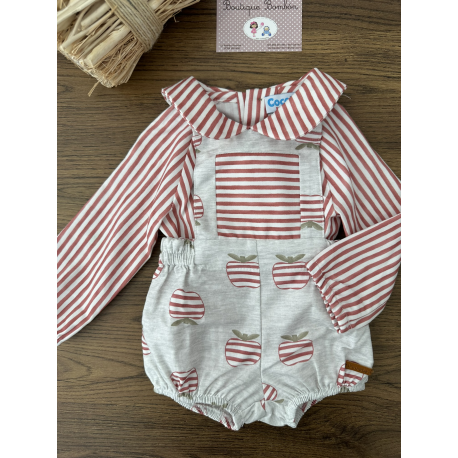 BLUSA MÁS PETO CORTO BEBE , COCOTE