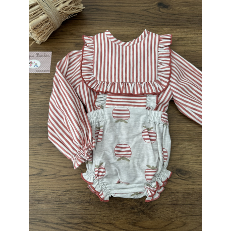 BLUSA MÁS PETO CORTO BEBE , COCOTE