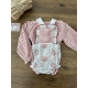 BLUSA MÁS PETO CORTO BEBE , COCOTE