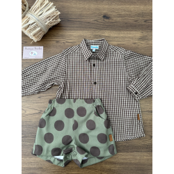 CAMISA MÁS PANTALÓN CORTO , COCOTE