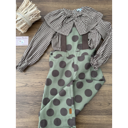 BLUSA MÁS PETO LARGO , COCOTE