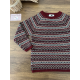JERSEY JACQUARD GRANATE , LA MARTINICA
