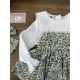 RANITA FLORES MÁS BLUSA BLANCA ENTREDÓS , LA MARTINICA
