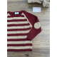 JERSEY GRANATE RAYAS CAMEL , LA MARTINICA