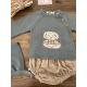 CONJUNTO BEBE NIÑO MÁS CAPOTA , BABIDU