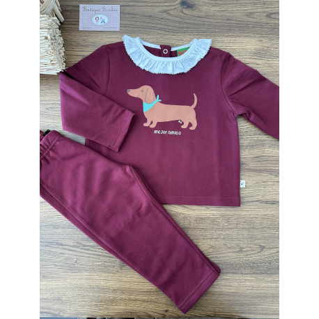 CHANDAL NIÑA PERRO VINO , KIZ