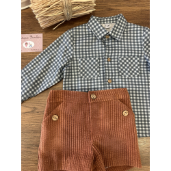 CONJUNTO NIÑO PANTALÓN CORTO , MARTA Y PAULA