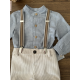 CONJUNTO NIÑO CON TIRANTES , YOEDU