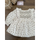 VESTIDO BB SMOCK ROSA Y VERDE , DADATI