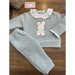 CONJUNTO FELPA PANTALON NIÑA ARMONIA , BABIDU