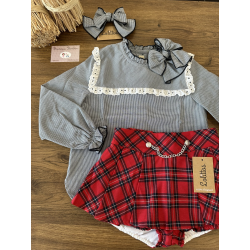 CAMISA A MÁS RANA/FALDA , LOLITTOS