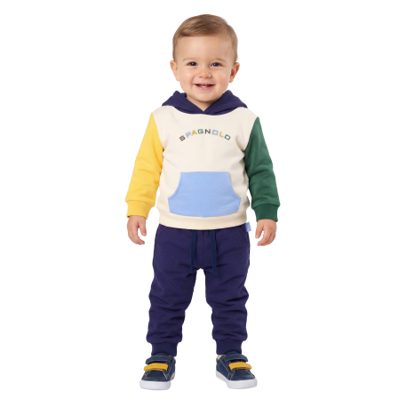 SET SUDADERA MÁS PANTALÓN FELPA , SPAGNOLO