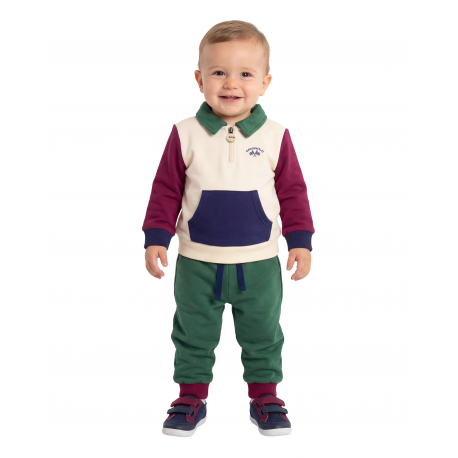 SET SUDADERA MÁS PANTALÓN FELPA , SPAGNOLO