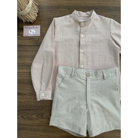 CONJUNTO NIÑO PANTALON RECTO , COPO